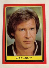 1983 Topps Star Wars Return of the Jedi Card Han Solo #4