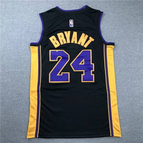 LOS ANGELES Lakers #24 Kobe Bryant Basketball Men's S-2XL Jersey Cover