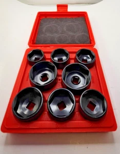 (8 Pieces) Drive Deep Impact Socket Metric 6-Point 24mm to 38mm - Picture 1 of 9