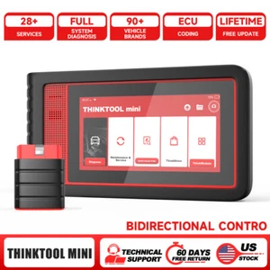 Thinktool Mini Bidirectional Scanner All System Diagnostic Tool OBD2 Code Reader - Picture 1 of 9