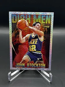 1996-97 Topps Season's Best Dish Men John Stockton #11! Mint! Awesome Card! - Picture 1 of 2