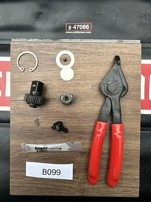 Craftsman Rare Repair Kit 43434 For 3/8" Drive Quick Release 44811, 44808 USA B7 - Image 1 of 4
