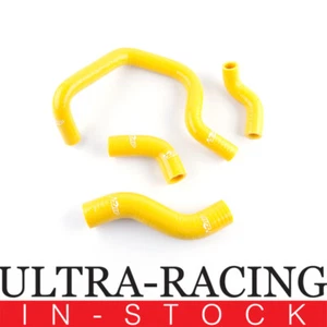 FOR 2005-2006 HONDA VT750 DCB SHADOW SPIRIT Silicone Radiator Hoses ZAP YELLOE - Picture 1 of 10