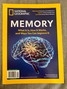 MEMORY National Geographic HOW TO IMPROVE Brain health Diet DEMENTIA ALZHEIMERS - Picture 1 of 6