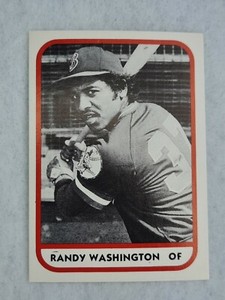 1981 Batavia Trojans TCMA #24 Randy Washington M2