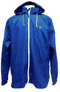 Chaps Sport Mens XXL Blue Windbreaker Jacket Full Zip Ralph Lauren Polo - Picture 1 of 6