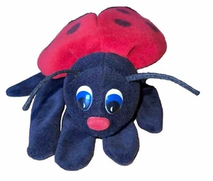 Ladybug Hand Puppet glove soft teaching aid Plush Creations Inc 1993 - Picture 1 of 11
