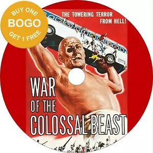 War of the Colossal Beast (1958) Horror, Sci-Fi Classic DVD - Picture 1 of 1