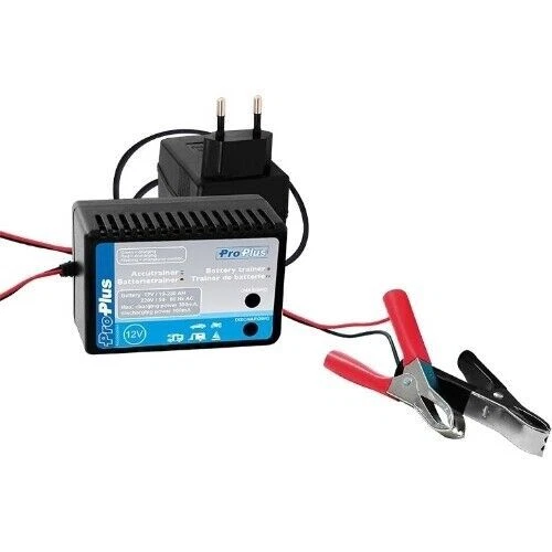 ProPlus 12V Batterietrainer - Schwarz, 10-250Ah