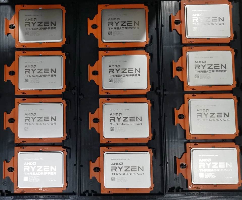 AMD Ryzon Threadripper 1920x 12core 24thread 3.50GHz tr4 180W 32MB CPU processor - Image 1 of 1