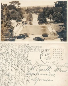 DEL MONTE CA ROMAN PLUNGE 1921 VINTAGE REAL PHOTO POSTCARD RPPC - Picture 1 of 1