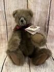 Boyd’s Bears Jointed Plush 11" Jethro T Woodsley Artisan Series Brown Bear NWT