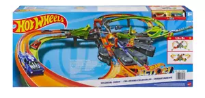 Hot Wheels Colossal Speed Crash Motorized Track Set Brand New - Picture 1 of 4
