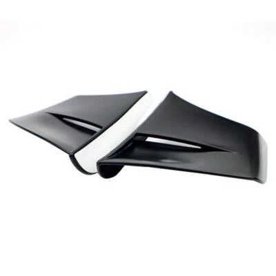 Aerodynamic Fairing Side Winglets Wings Spoiler Wing Trim Kit Sticker Motorcycle - Imagem 1 de 4
