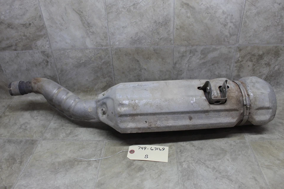 Silenciador de tubo de escape Honda Rancher 420 2007 2008 silenciador deslizable leer descripción Foto 1 de 4