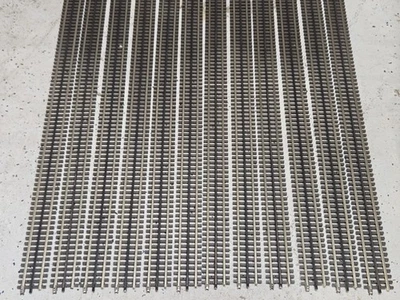 Atlas 6058 40" Nickel Silver Rigid Straight Track 12x Pieces O Gauge 3-Rail - Image 1 of 4