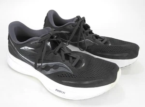 Size 11 - Saucony Ride 15 Black White - Picture 1 of 9