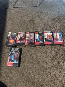 STAR TREK VHS MOVIE SET OF (6) THE MOTION PICTURE WRATH OF KHAN 1993 ALL SEALED - Picture 1 of 16