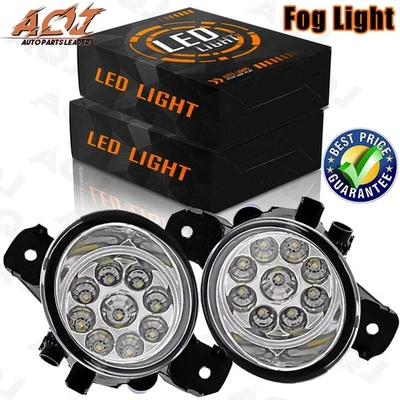 For INFINITI M35 2008-2010 Clear Lens Bumper Fog Light Lamp Driver&Passenger — 第 1/4 张图片