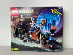 Lego System Twisted Time Train 6497 opened box/ sealed bags 