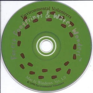 vintage PC MAC CD -Environmental Volunteers -Forest Footprints & Water Wonders - Picture 1 of 1