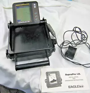 Eagle Supra Pro ID Fishing Fish Finder With Case And Transducer Manual - Picture 1 of 4