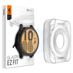 Galaxy Watch 4 | Spigen [ Glas.tR EZ FIT ] Protection d'écran fine antichoc - Photo 1 sur 30