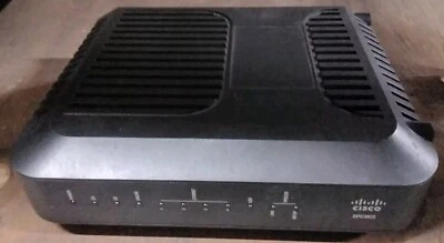 Cisco DPC3825 CABLE ROUTER 4 Port DOCSIS 3.0 Gateway Wireless Midco - Image 1 of 3