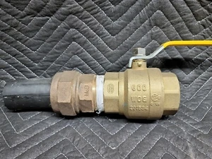 Brass Ball Valve 2" MATCO 600WOG-150SWP MODEL 759 - Picture 1 of 4