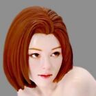 1/6 resin figure model Kneeling Beauty unpainted unassembled