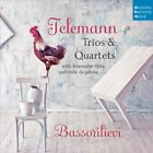 Telemann: Trios & Quartets With Transverse Flute And Viola Da Gamba New Cd