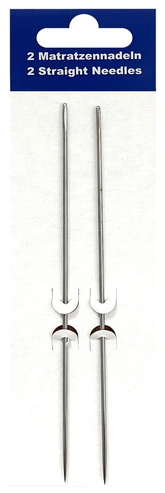 2 Matratzennadeln 2,0 x 150 mm silberfarbig lange nähnadel - Bild 1 von 1