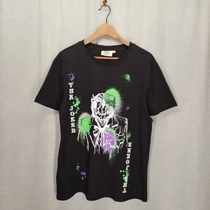 Camiseta Joker DC Comics Manga Corta Cuello Redondo Estampado Gráfico en Negro XL - Imagen 1 de 4
