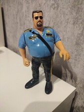Vintage Wwf Wrestler Action Figure Big Boss Man 1991 Titan Hasbro wrestling TNA 