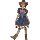Mädchen Texan Cowgirl Kostüm Wilder Westen Jessie Kostüm Buchwoche Neu