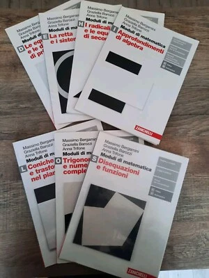 Moduli di matematica vol. D-E-H-I-L-O-S - Zanichelli - Immagine 1 di 2