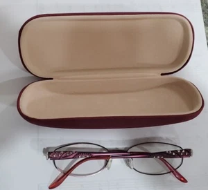 Valerie Spencer Eyeglasses & Case Frame 9248 Purple Full Rim - Picture 1 of 3