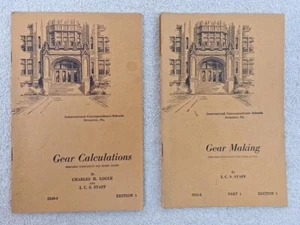 International Correspondence Schools Gear Calculations/Gear Making- 1947 - Picture 1 of 10