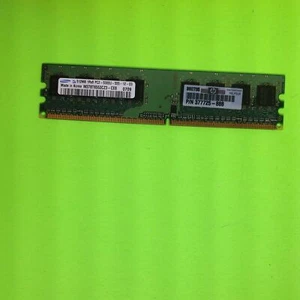 Samsung 377725-888 512MB DDR2-667 (PC2-5300) PC2-5300U Random Access Memory RAM - Picture 1 of 2