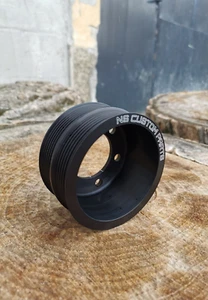 ⭐ BMW M5 M6 S85B50 V10 Smaller LIGHTWEIGHT Crankshaft Pulley 105mm e60, e63, e61 - Foto 1 di 10