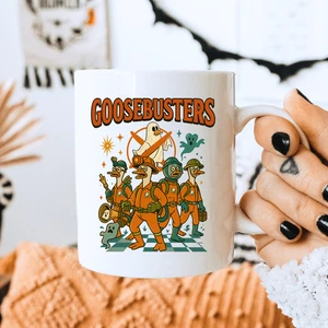 Taza Goosebusters Divertida Halloween Amante Pato Taza de Café Película Parodia Regalo - Imagen 1 de 7