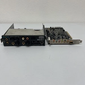 PCI Sound Card CREATIVE SB0350 Audigy 2 ZS with Front Panel SB0250 - Picture 1 of 11
