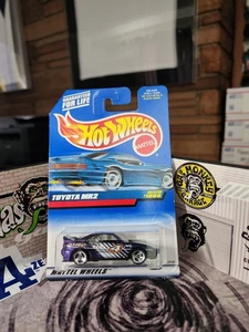 Hot Wheels 1999 #1086🔥Toyota MR2 RALLY Metalflake Purple⚡3-Spoke Wheels🔴JDM - Picture 1 of 7