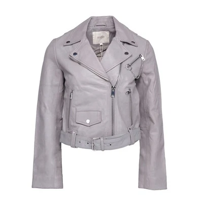 Chaqueta para mujer Maje talla 36 FR/S chaqueta de cuero E18BASSUNG Foto 1 de 4