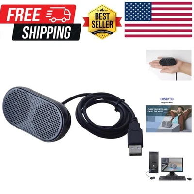 USB мини компьютер питание стерео мультимедиа для ноутбука ноутбука PCBlack - Изображение 1 из 4