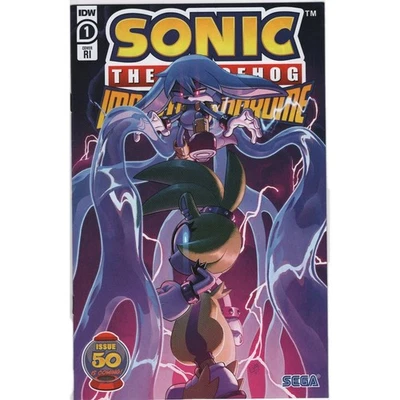 SONIC THE HEDGEHOG IMPOSTER SYNDROME #1 RI VARIANT 1ST APP SURGE/KITSUNAMI 2021 — 第 1/2 张图片