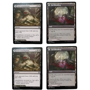 2x Zof Verbrauch / Zof Bloodbog Uncommon MTG Magic the Gathering Dual Karte EUC - Bild 1 von 7