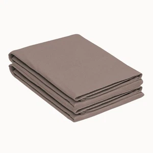 Flannel-PC Pillowcase, King, Grey - Picture 1 of 4