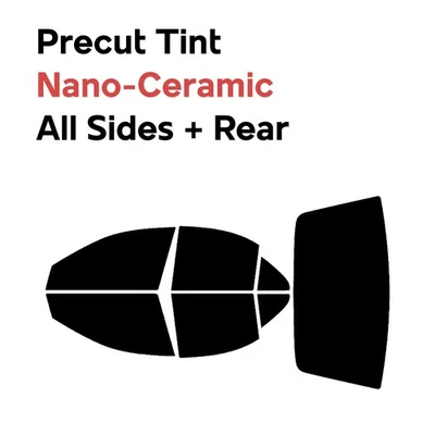 Película de ventana precortada automotriz nano cerámica cualquier % tinte para Lincoln LS 2000-2006 Foto 1 de 4