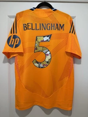 Camiseta Bellingham #5 Hombre XL Adidas Real Madrid Auténtica Visitante Edición Limitada Foto 1 de 4